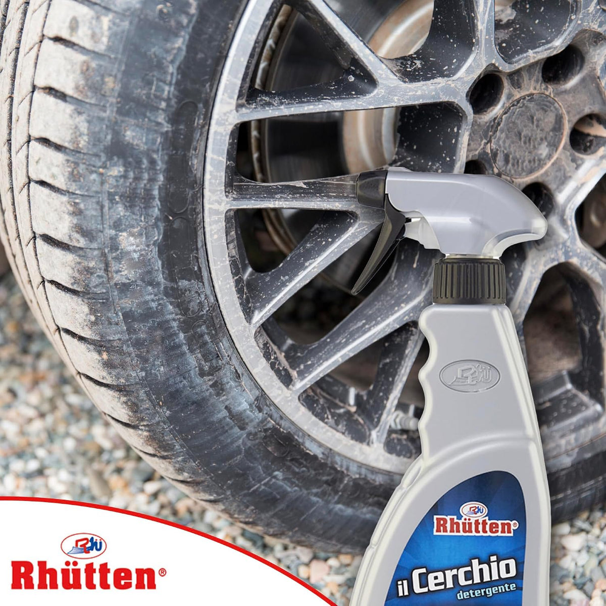 Rhütten La Ruota Pulitore Cerchi 750 ml Detergente Spray