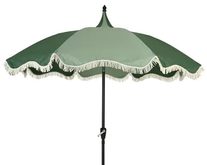 Ombrellone da Giardino Kaemingk Diametro 250 cm Verde, Ombrellone Parasole per Esterno | Kaemingk