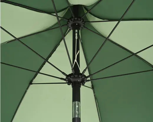 Ombrellone da Giardino Kaemingk Diametro 250 cm Verde, Ombrellone Parasole per Esterno | Kaemingk