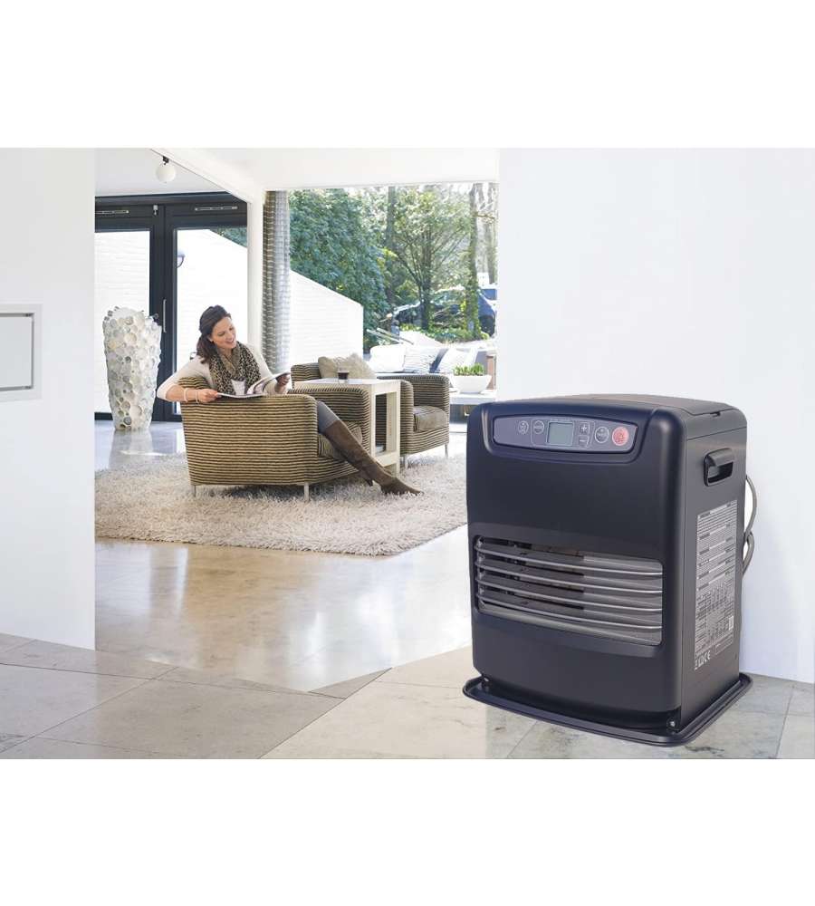Stufa Laser Elettronica a Combustibile Liquido 3 kW Serbatoio 5 L Tectro SRE 1330 TC-2