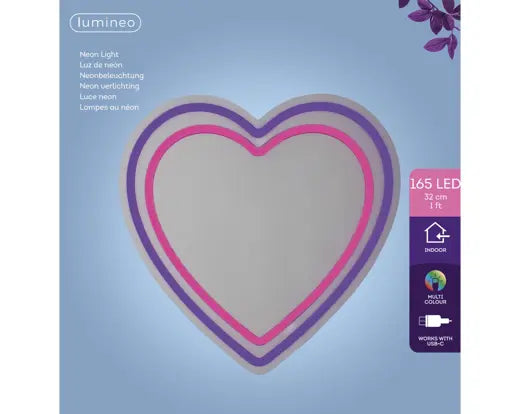 Specchio con Neon LED USB 