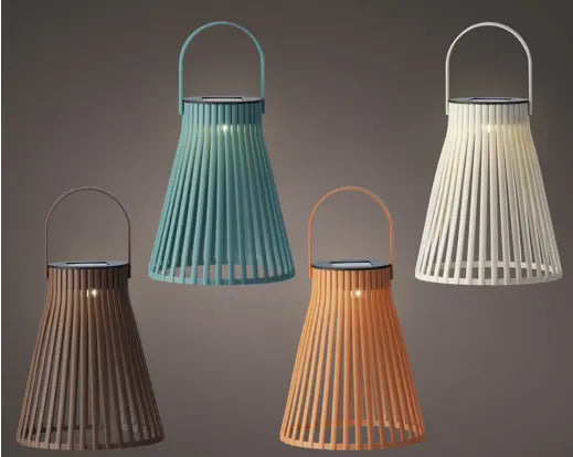 Lanterna Solare Decorativa Kaemingk Lumineo 18 cm, Lampada da Tavolo LED da Esterno Colori Assortiti | Kaemingk