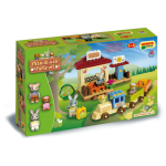 Trenino UNICOPLUS MAXIMILIAN Families con Mattoncini, Gioco di Costruzione Educativo per Bambini | Kasanova