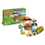 Trenino UNICOPLUS MAXIMILIAN Families con Mattoncini, Gioco di Costruzione Educativo per Bambini | Kasanova