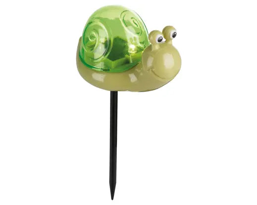 Lampada Solare da Giardino Kaemingk Lumineo su Picchetto, Soggetto Tartaruga o Lumaca Decorativa | Kaemingk