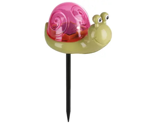 Lampada Solare da Giardino Kaemingk Lumineo su Picchetto, Soggetto Tartaruga o Lumaca Decorativa | Kaemingk