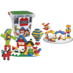 Secchio Maxi Mattoncini da Costruzione 500 BLOX (500 Pezzi), Gioco di Costruzione Educativo | Kasanova