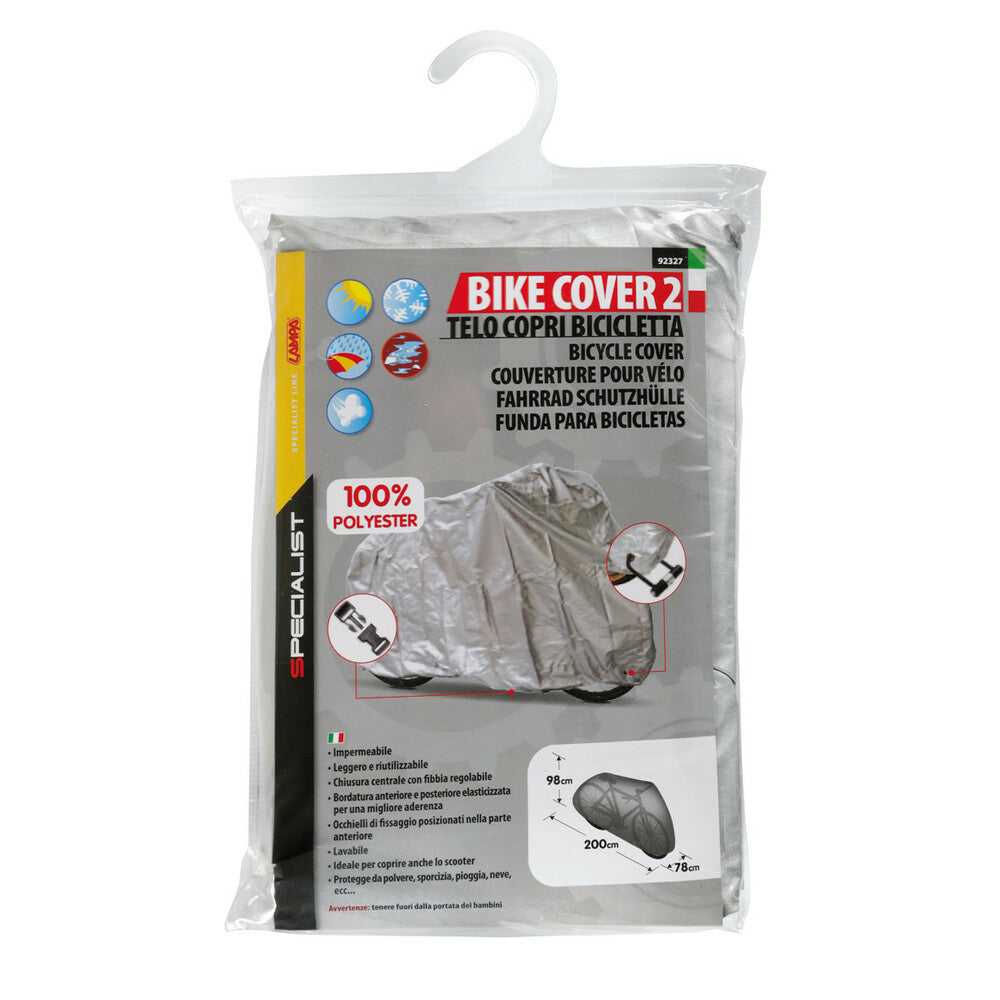Telo copribicicletta e scooter De-Luxe Bike Cover 2 Lampa