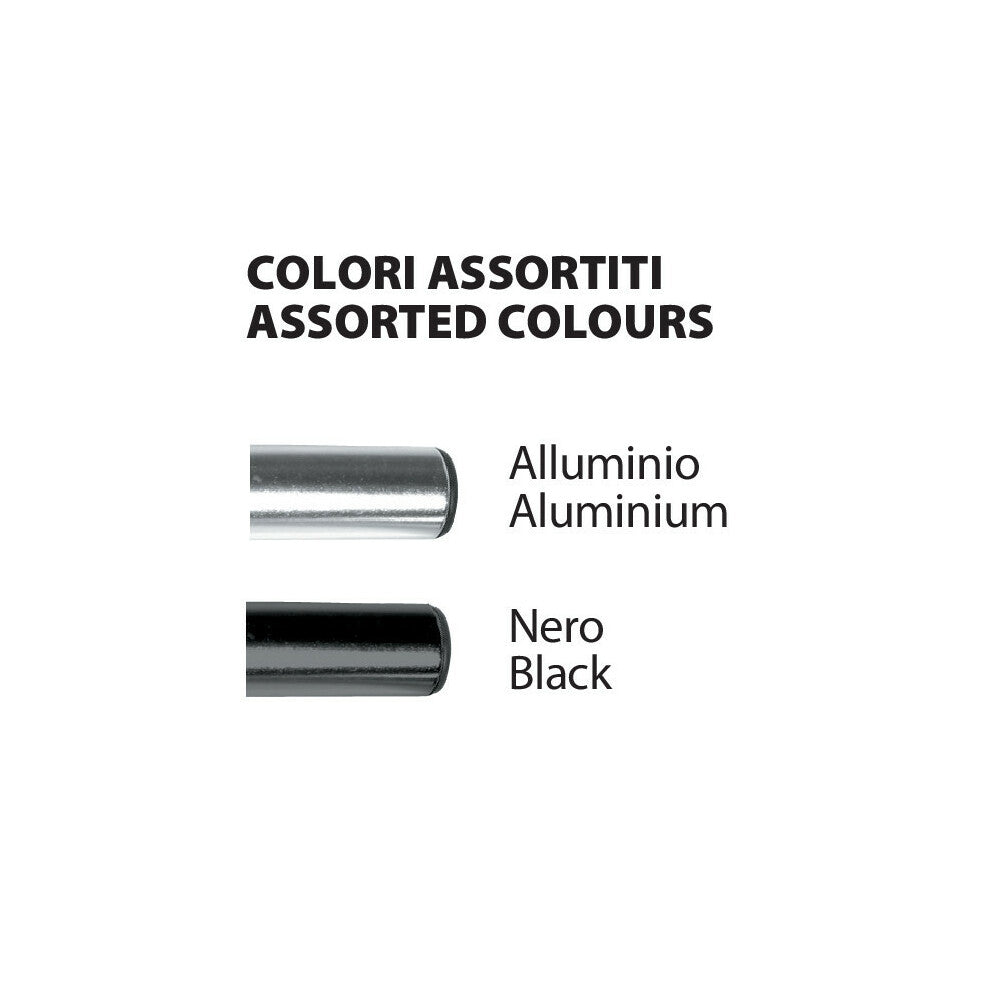 Coppia appendici manubrio corte in lega di alluminio con tappi Lampa