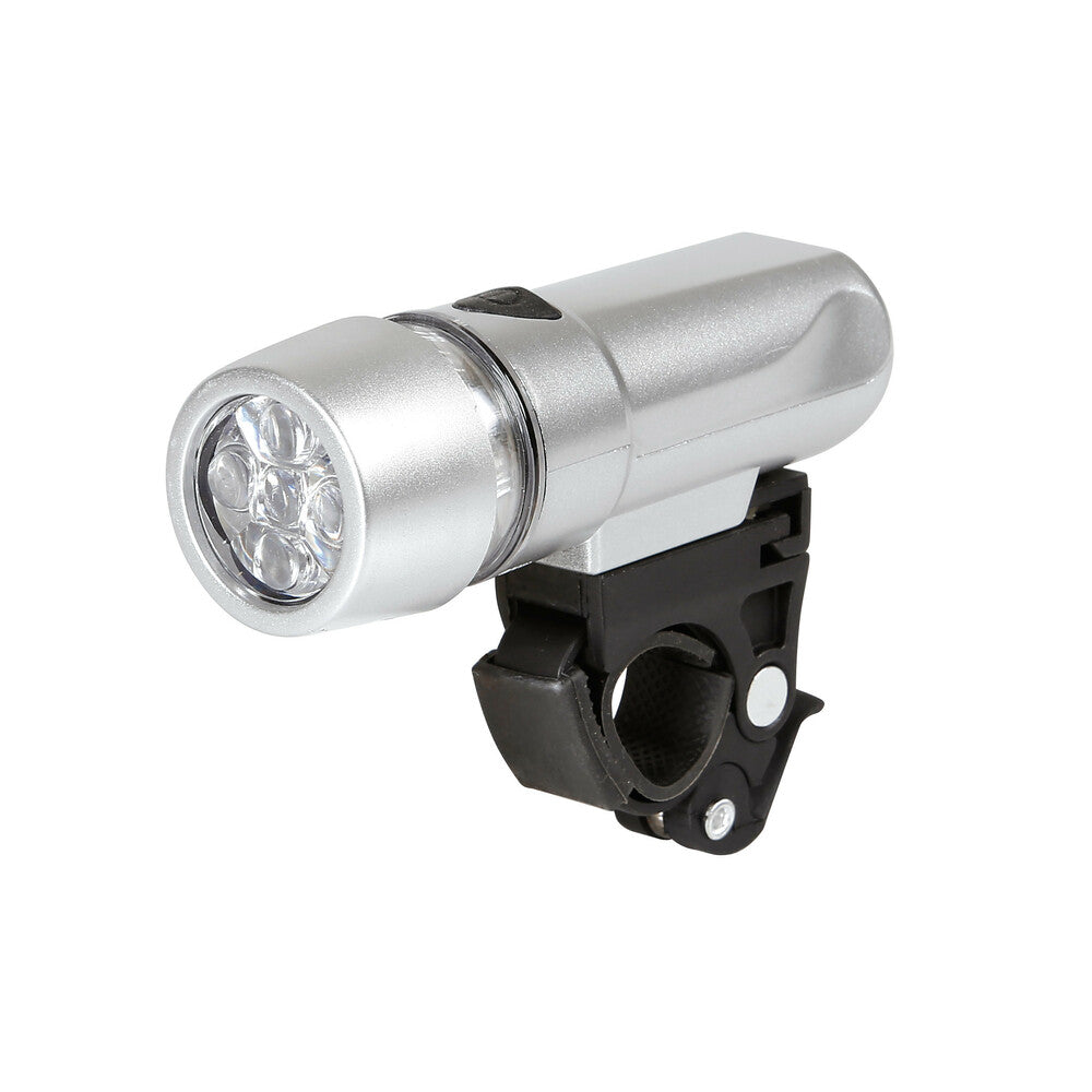 Fanale anteriore o posteriore a 3 LED ultra luminosi silver con staffa a sgancio rapido Lampa