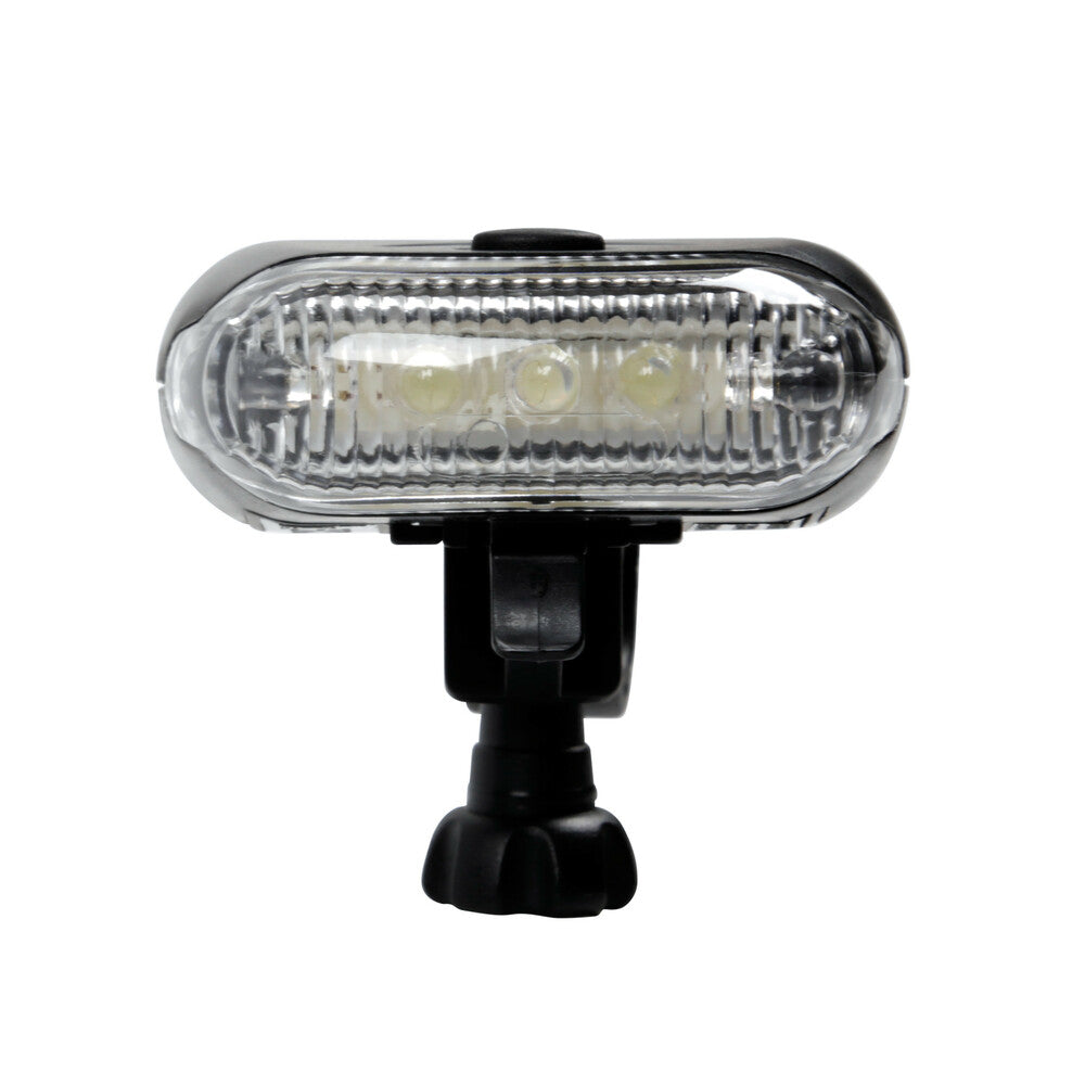 Fanale anteriore a 5 LED con staffa a sgancio rapido 3 funzioni Lampa