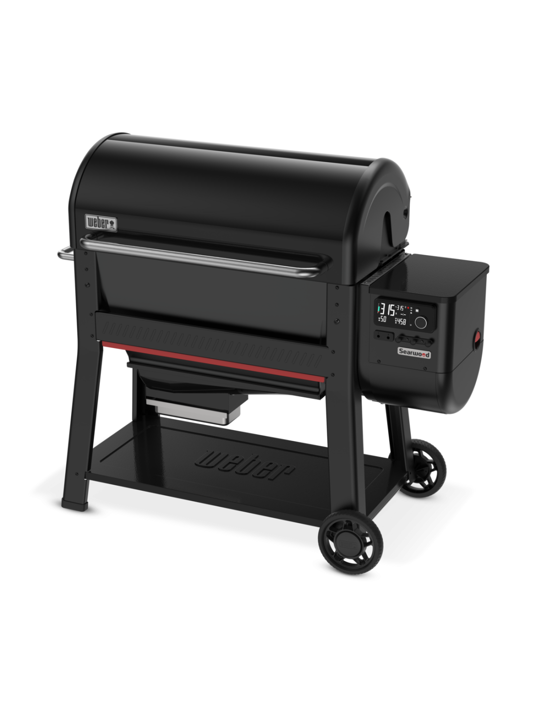 Searwood XL Weber BBQ Pellet - Barbecue Professionale a Pellet da Esterno con Ampia Superficie di Cottura