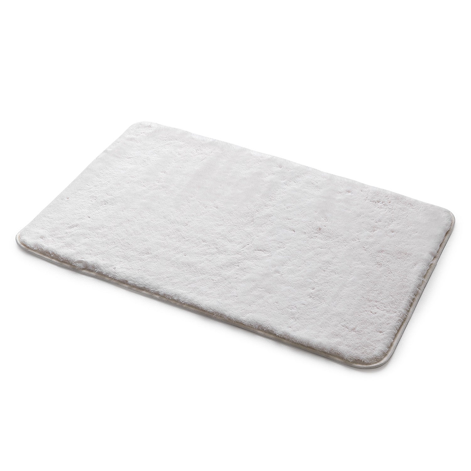 Tappeto da bagno Fuzzy 50x80 bianco Gedy