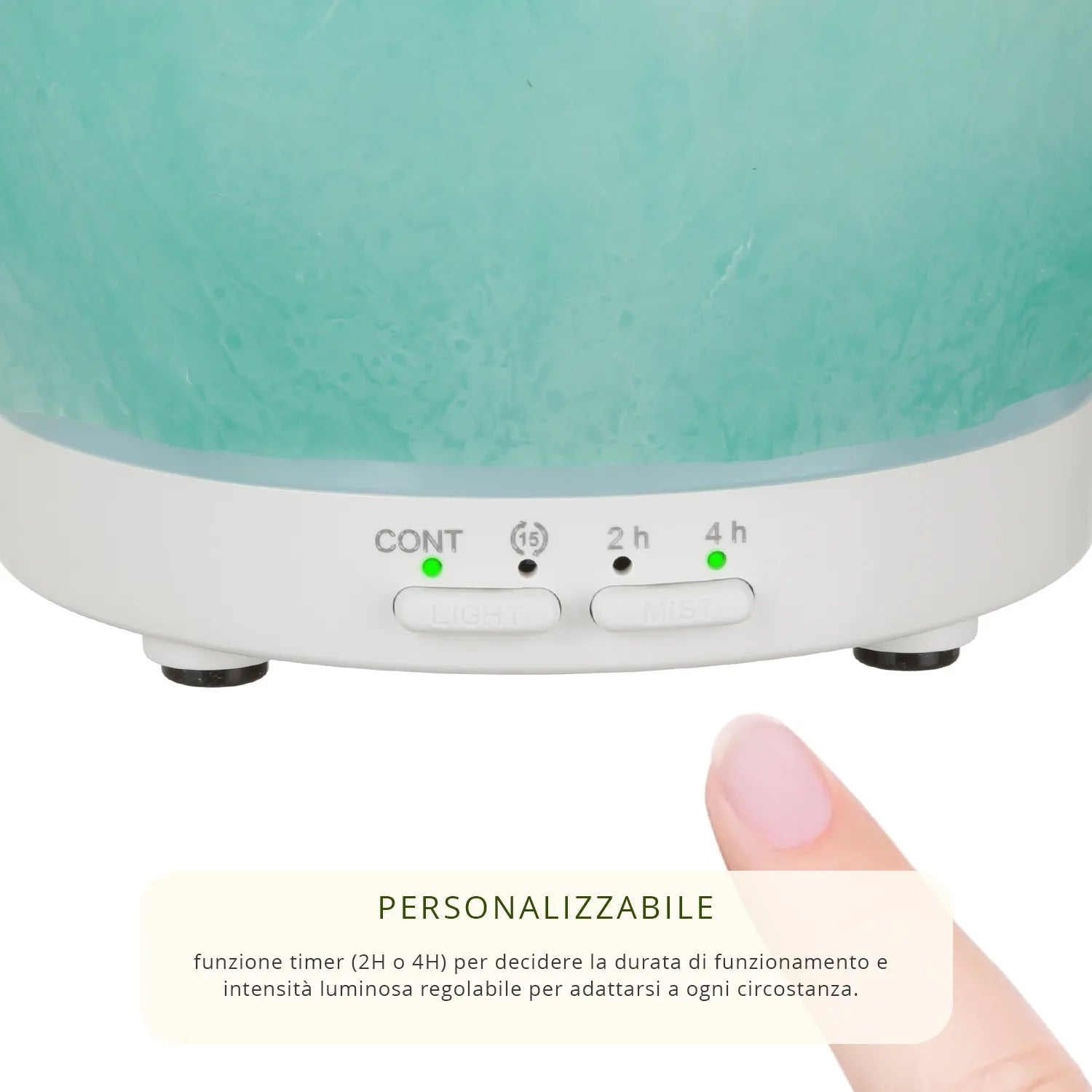 Diffusore Elettrico Design SAL Kasanova per Oli Essenziali e Aromaterapia, Lampada Umidificatore | Kasanova