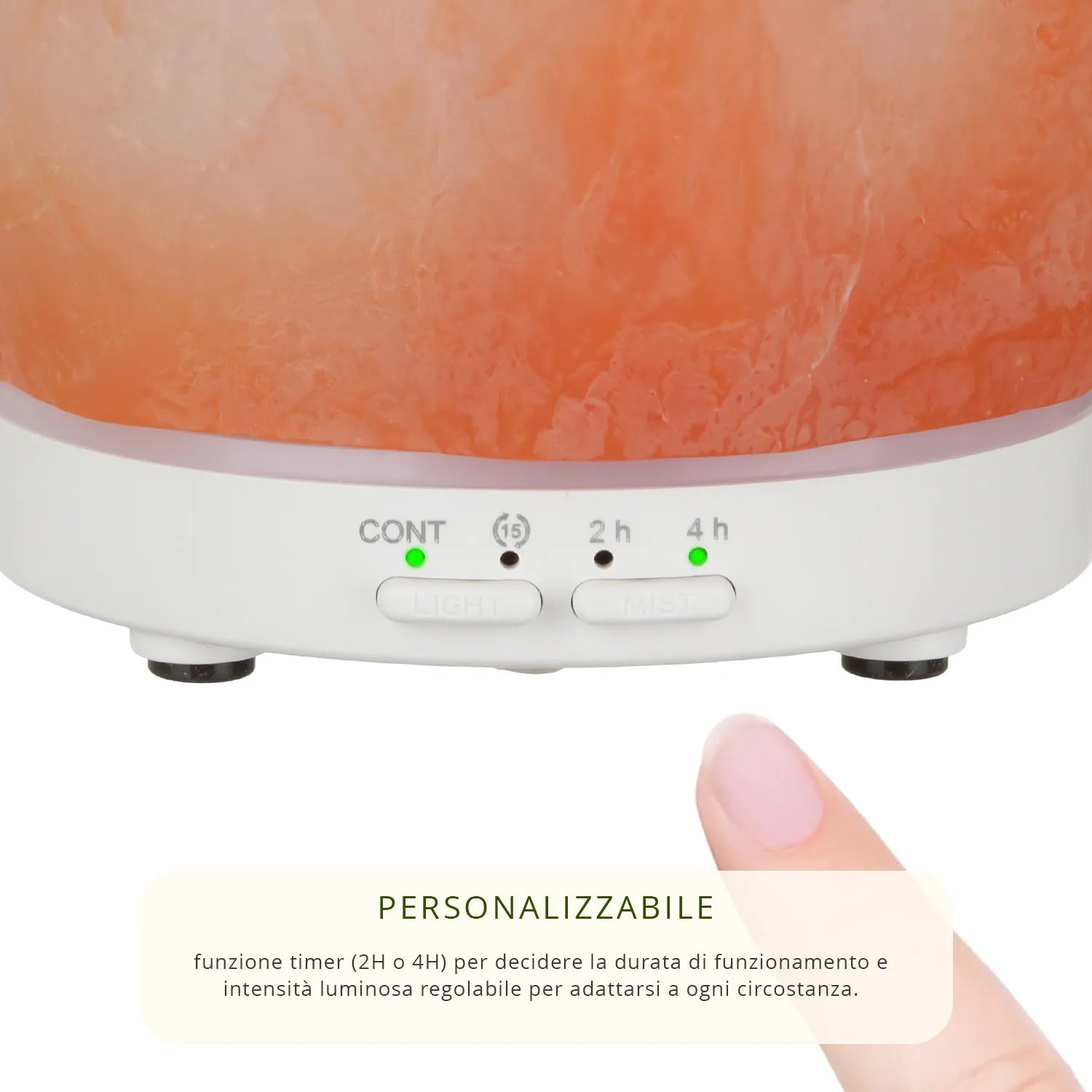 Diffusore Elettrico Design SAL Kasanova per Oli Essenziali e Aromaterapia, Lampada Umidificatore | Kasanova