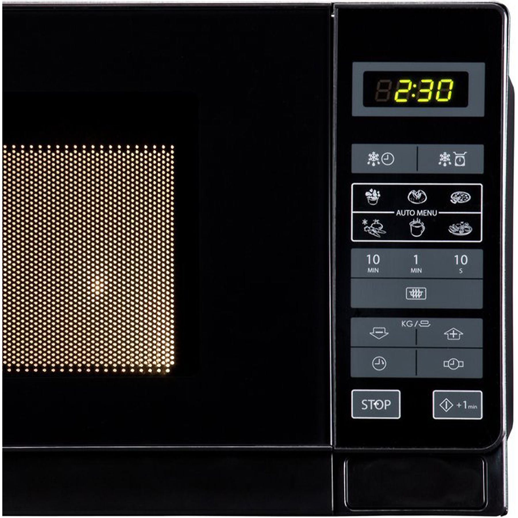 Forno microonde digitale Sharp R-242 BKW 20 litri 800W nero a libera installazione