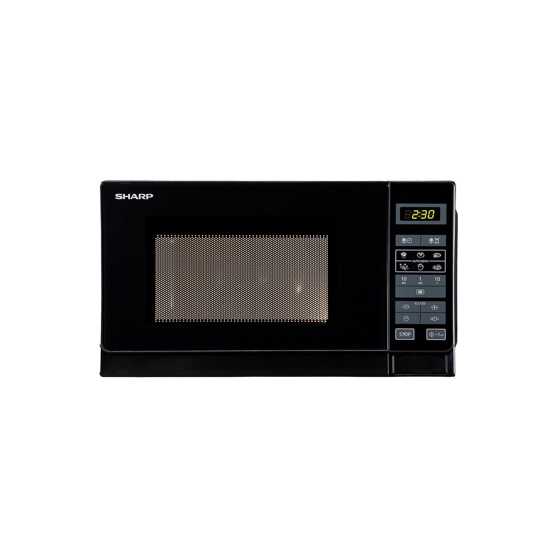 Forno microonde digitale Sharp R-242 BKW 20 litri 800W nero a libera installazione