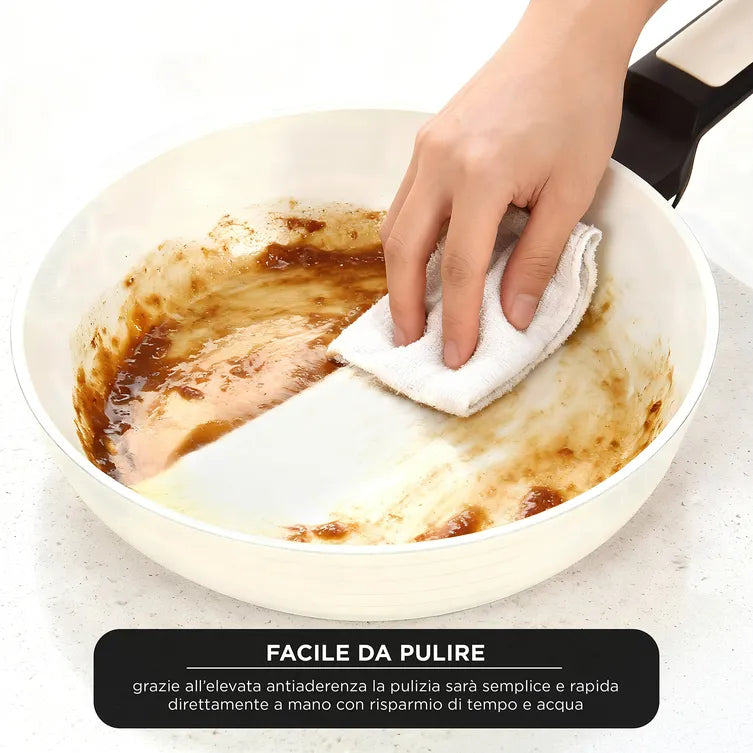 Batteria da Cucina CORREDO 2.0 Set 11 Pezzi Antiaderente in Alluminio Forgiato, Idea Regalo di Natale | Kasanova