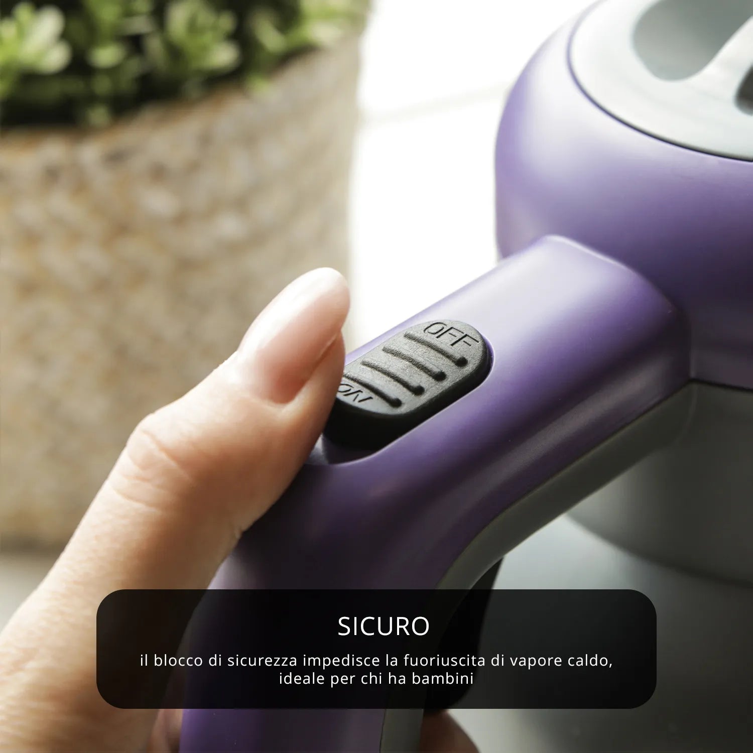 Pulitore a Vapore Portatile Kasanova 1500W Grigio, Igienizzante Ecologico Multisuperficie con Kit Accessori | Kasanova