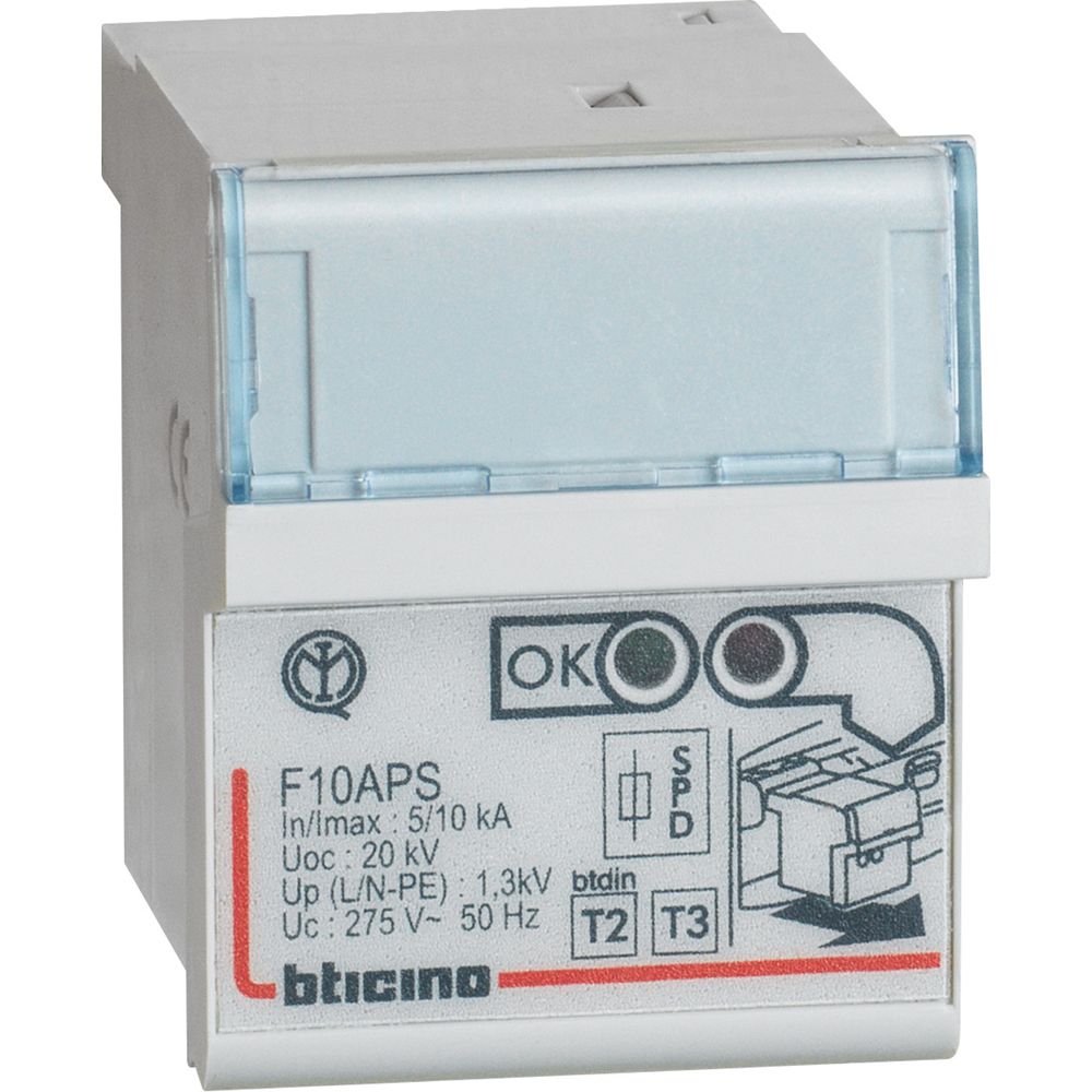 Cartuccia ricambio per SPD autoprotetto F10AP2 Bticino