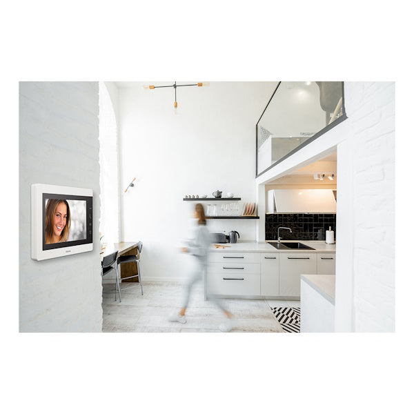 Videocitofono kit 2 fili mono/bi familiare 7