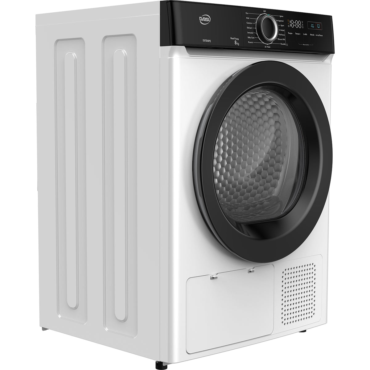 Daya DSTD8PE Asciugatrice 8 kg Pompa di Calore Classe E