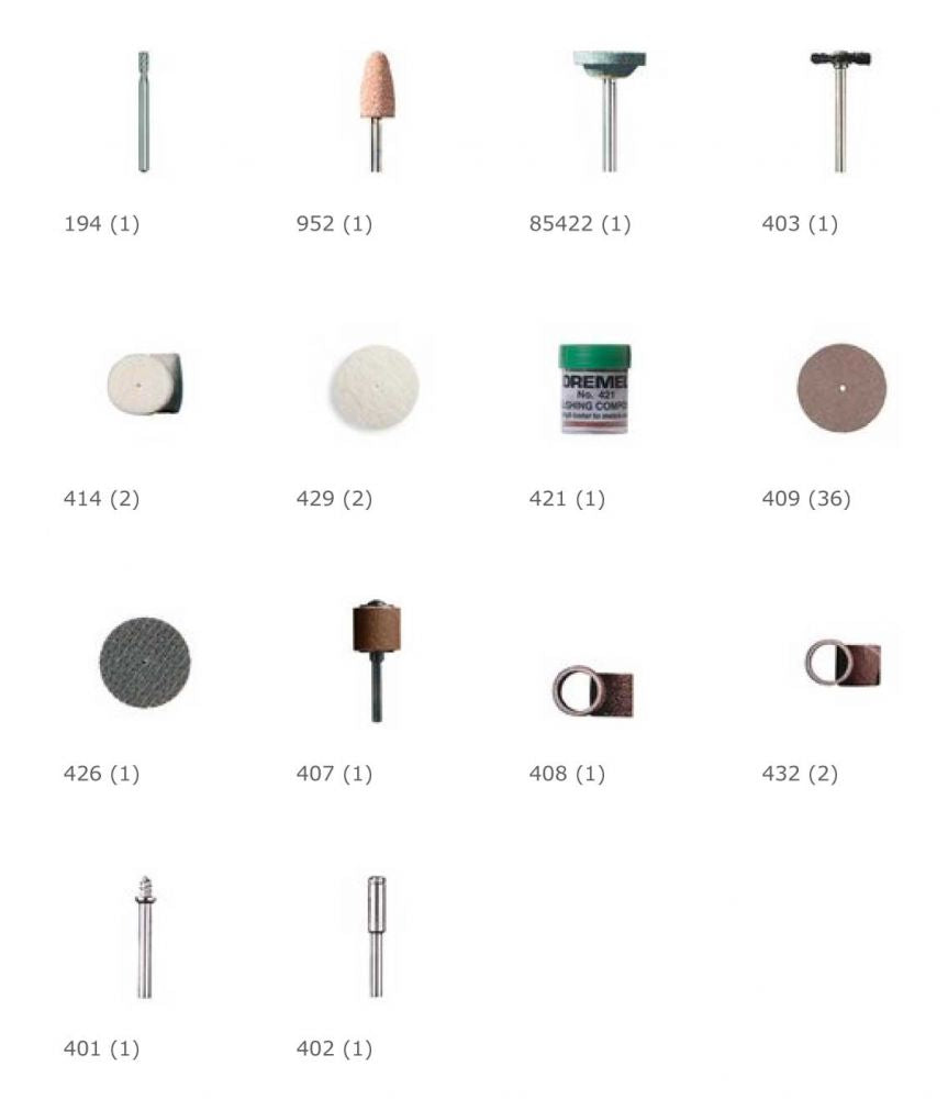 Set multiuso 52 accessori (687) Dremel