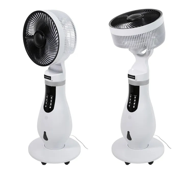 Ventilatore 4 in 1 a piantana con nebulizzatore e antizanzare Combi oscillazione 3D 90W Kasanova