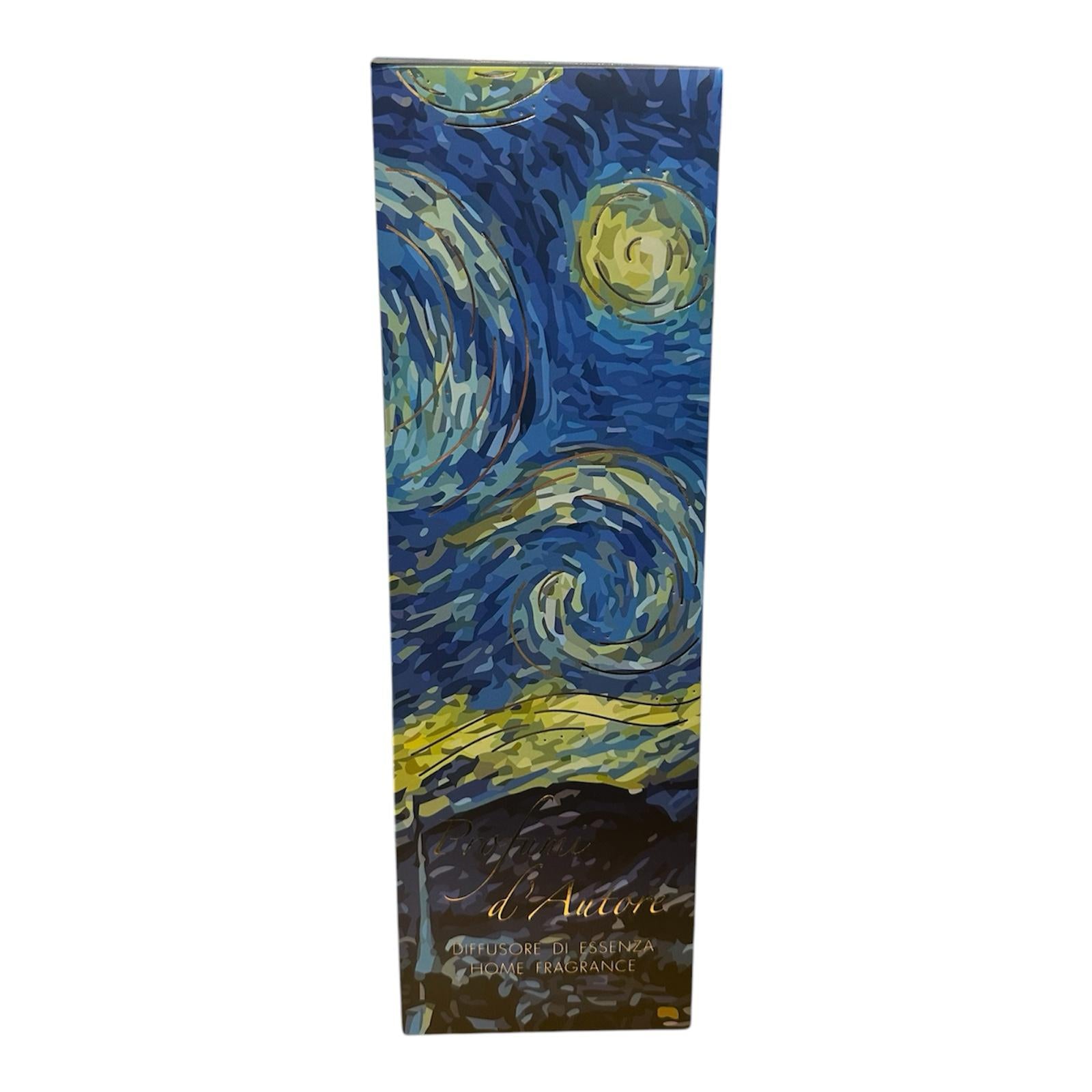 Diffusore Ambiente disegno notte stellata Van Gogh 500ml - Fragranza Fresca e Duratura