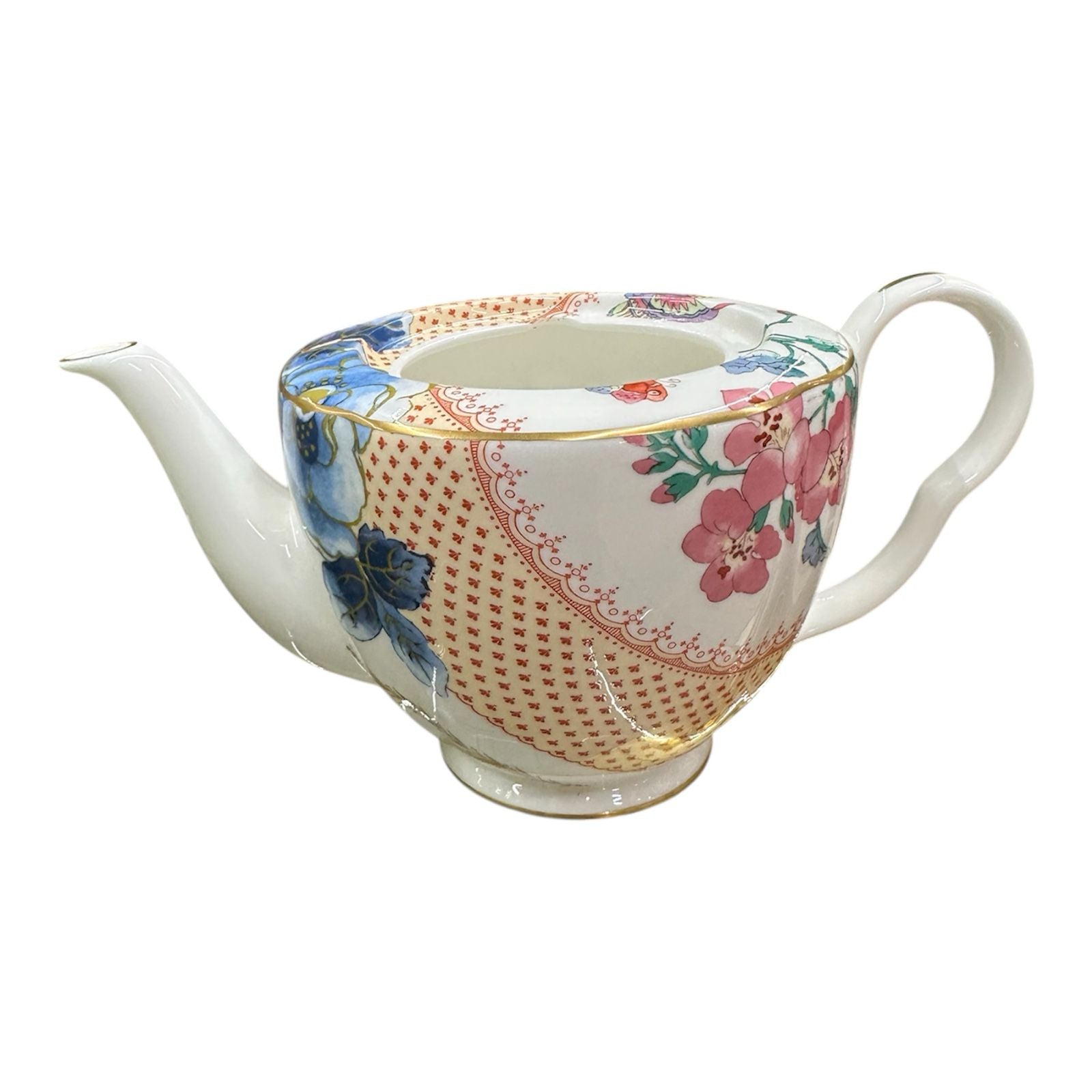 Set Tea Vintage Teiera Butterfly da collezione Porcellana Wedgwood
