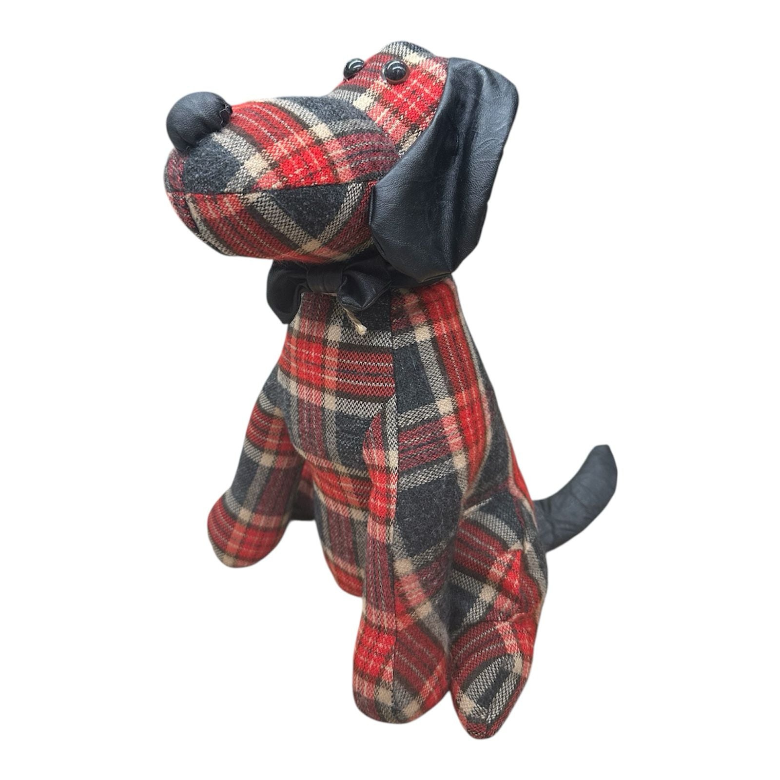 Fermaporte cane grande in tessuto esschert design