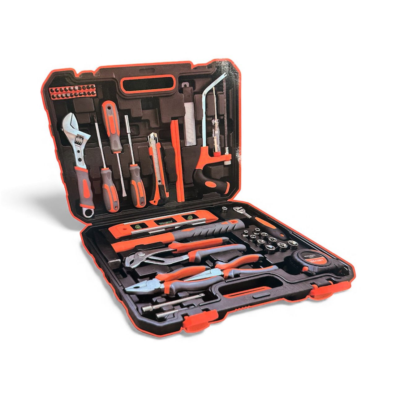 Kit Utensili DIY per Fai-da-Te 58 Pezzi per Trapani e Avvitatori, Accessori e Inserti | KAPRIOL