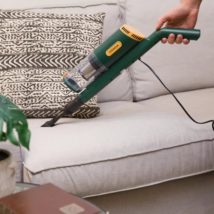 Scopa Elettrica con Filo 2 in 1 Potenza 400 W Leggera e Multiuso per Casa | Kasanova