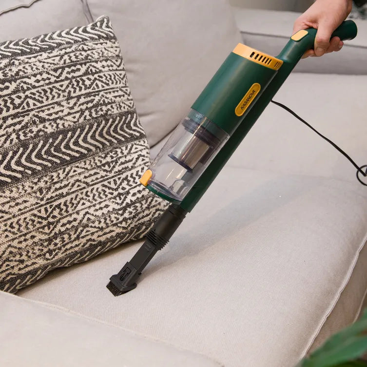 Scopa Elettrica con Filo 2 in 1 Potenza 400 W Leggera e Multiuso per Casa | Kasanova