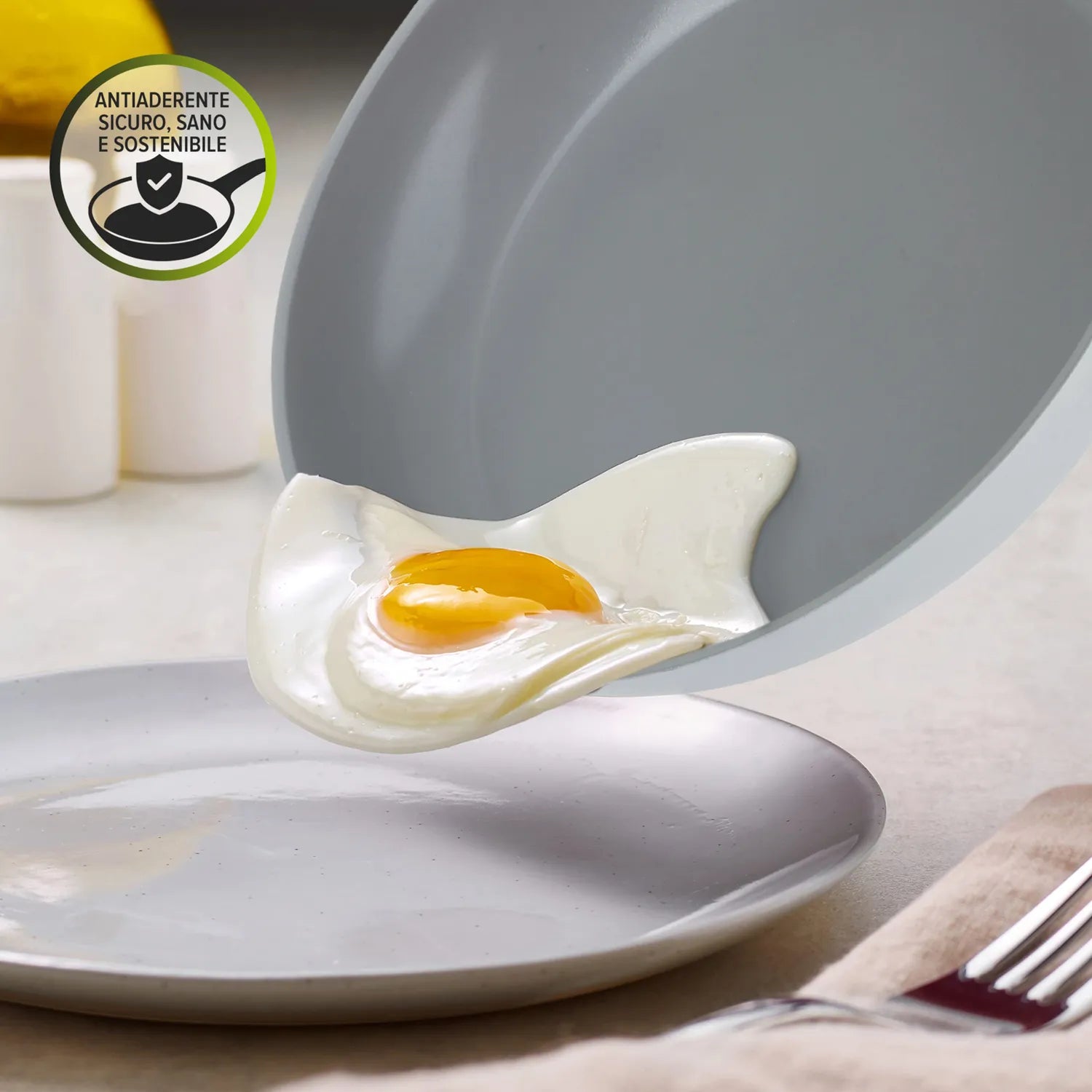 Padella Antiaderente Induzione Diametro 24 cm Senza Coperchio Linea 