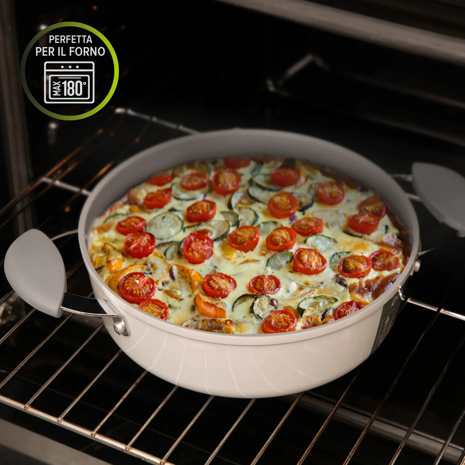 Casseruola Pentola Induzione Diametro 20 cm con Coperchio Linea 