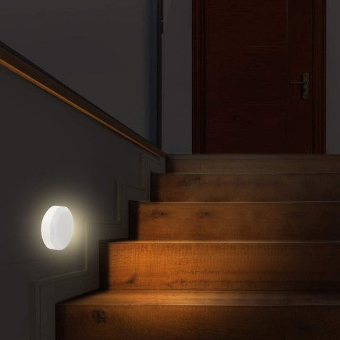 Luce notturna LED Moon Velamp 0,3W bianca a inserimento diretto IL04