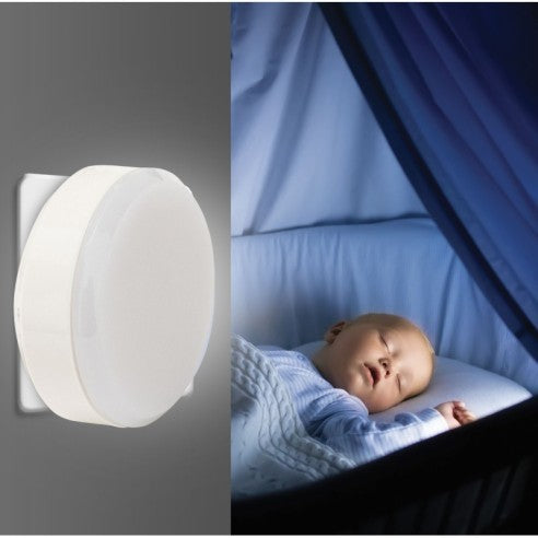 Luce notturna LED Moon Velamp 0,3W bianca a inserimento diretto IL04