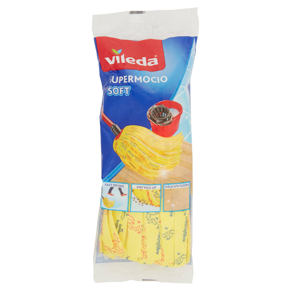 Super mocio soft fiocco +30% microfibra Vileda