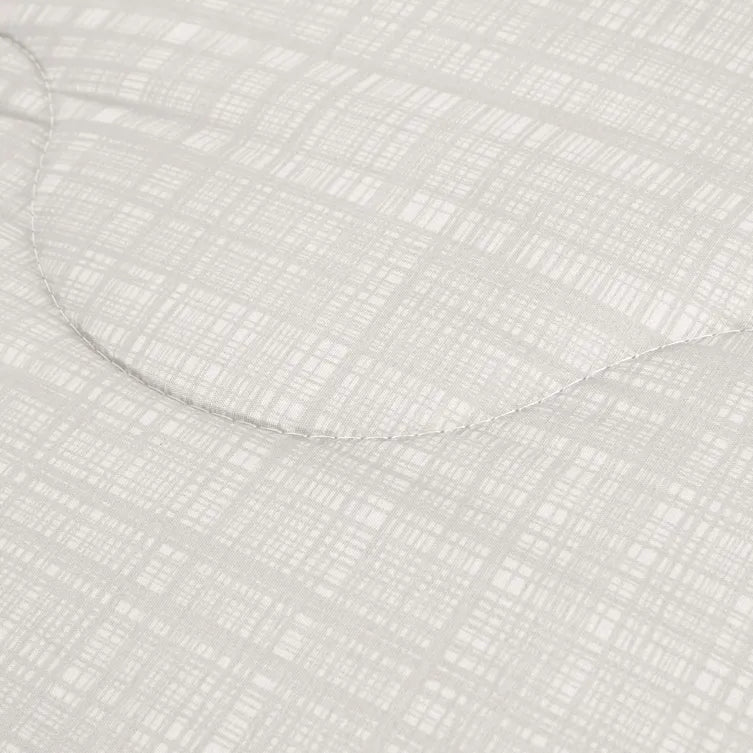 Trapunta matrimoniale onde stampa beige Sofy Kasanova