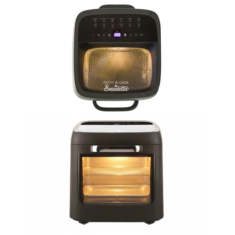 Friggitrice ad Aria XXL 12 Litri 1800 Watt con Funzione Forno Linea 