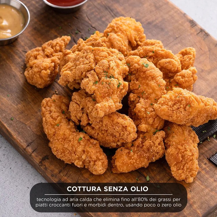 Friggitrice ad Aria Calda Digitale da 4,5 Litri W14 (Air Fryer) Funzione Timer e Temperatura Regolabile | Kasanova