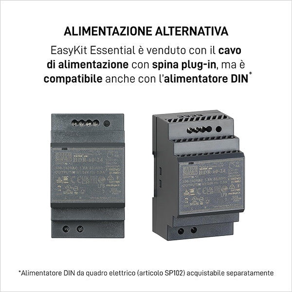 Videocitofono kit 2 fili mono/bi familiare 7
