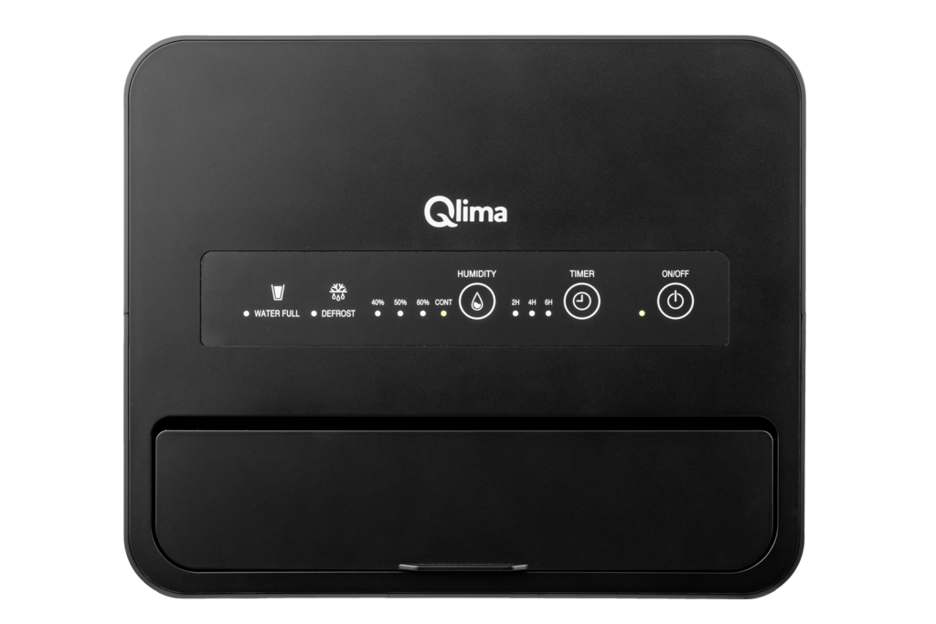 Deumidificatore Smart 12 L/24h Wi-Fi Serbatoio 2 L IPX4 Qlima D 812 SMART