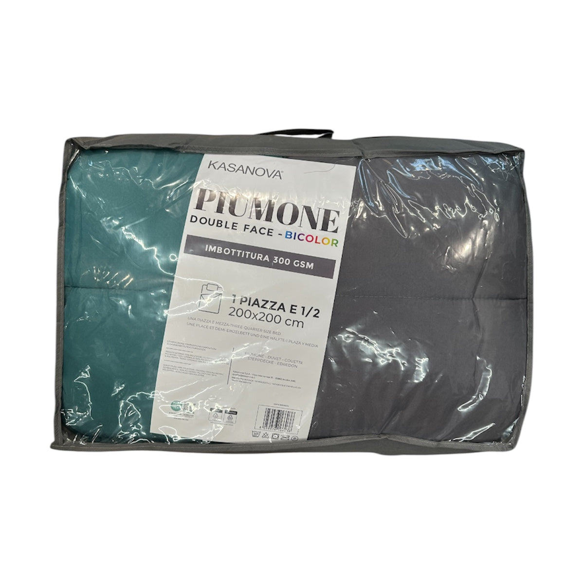 Trapunta (o Piumino) 1 Piazza e Mezza Doubleface Invernale (o Mezza Stagione) in Microfibra, Idea Regalo di Natale | Kasanova
