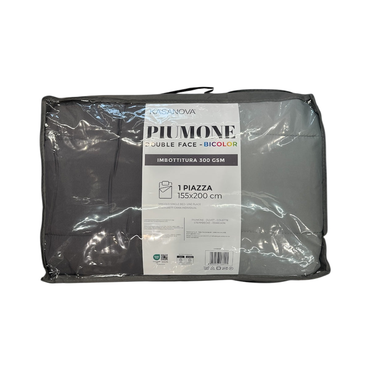 Trapunta (o Piumino) 1 Piazza Doubleface Invernale (o Mezza Stagione) in Microfibra, Idea Regalo di Natale | Kasanova