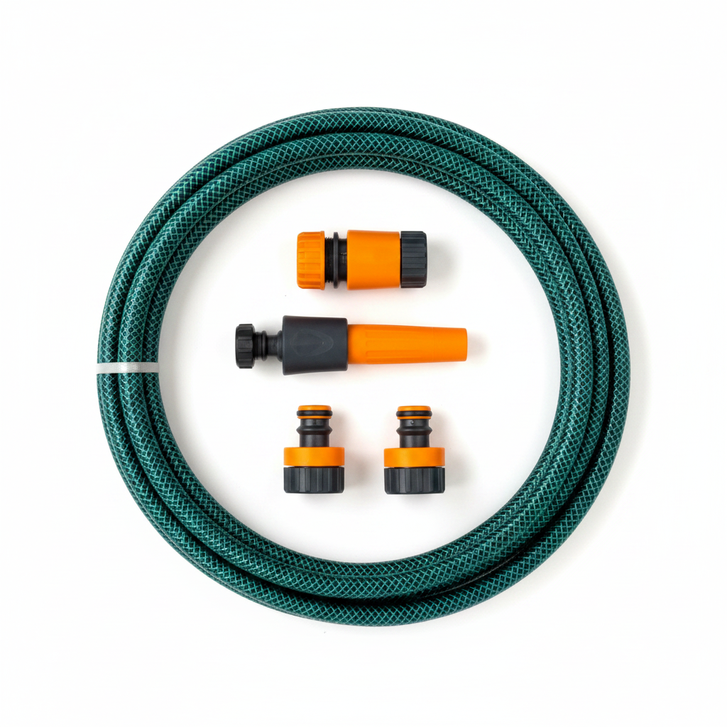 Kit tubo di irrigazione 15 metri con accessori Kombo