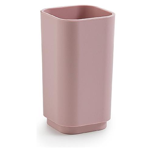Porta spazzolini rosa matt Seventy Gedy