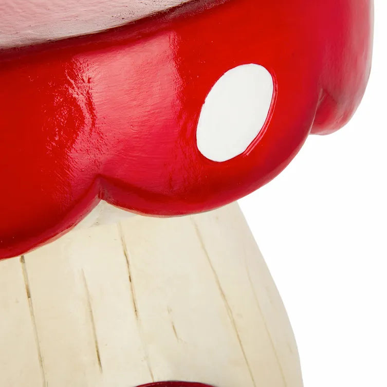 Sgabello decorativo design fungo 41 cm Kasanova
