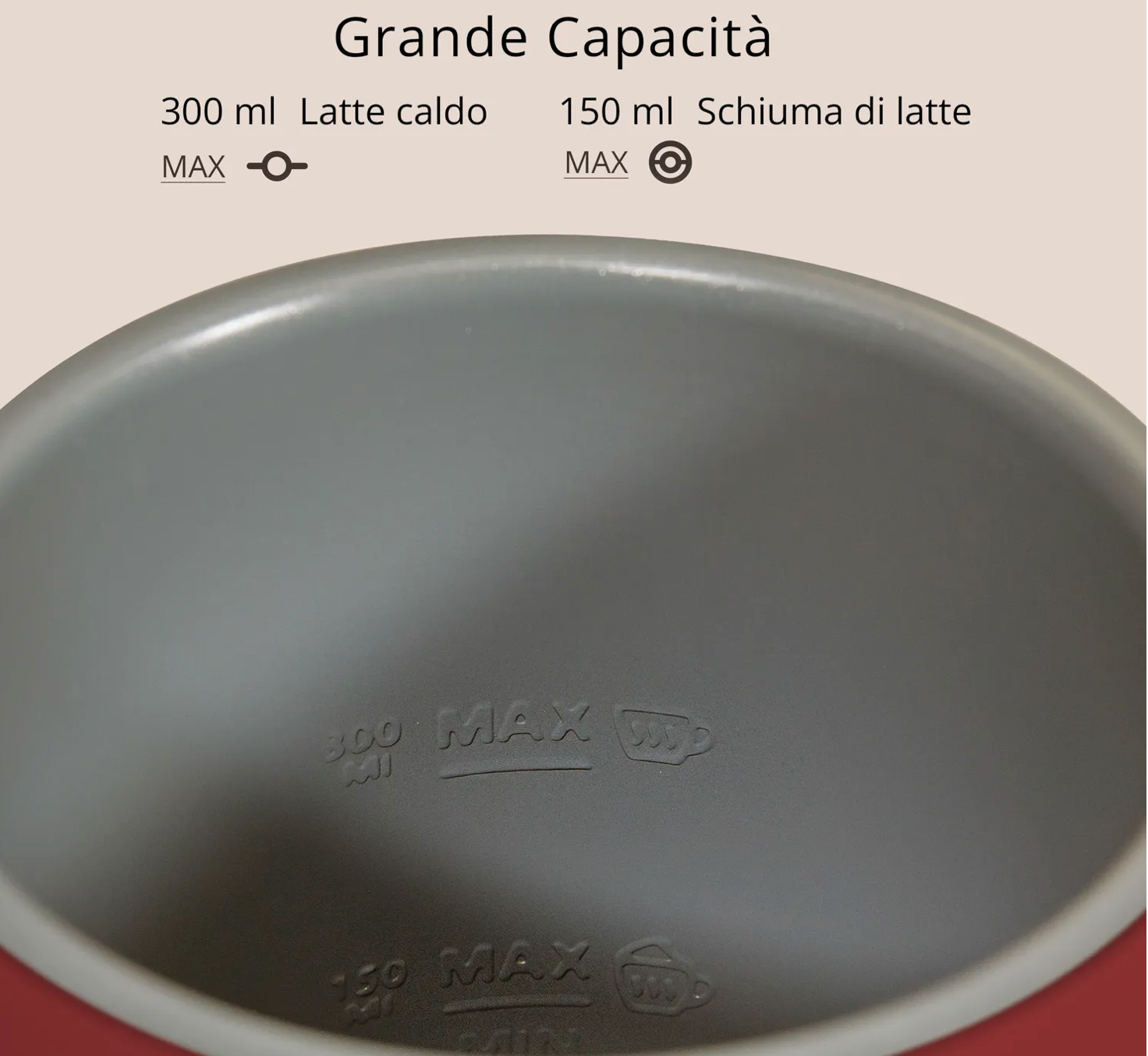 Montalatte digitale 4 funzioni 500 W  Kasanova